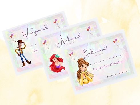 Disney certificates