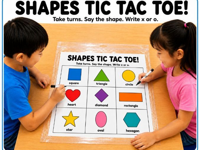 Shapes Tic Tac Toe