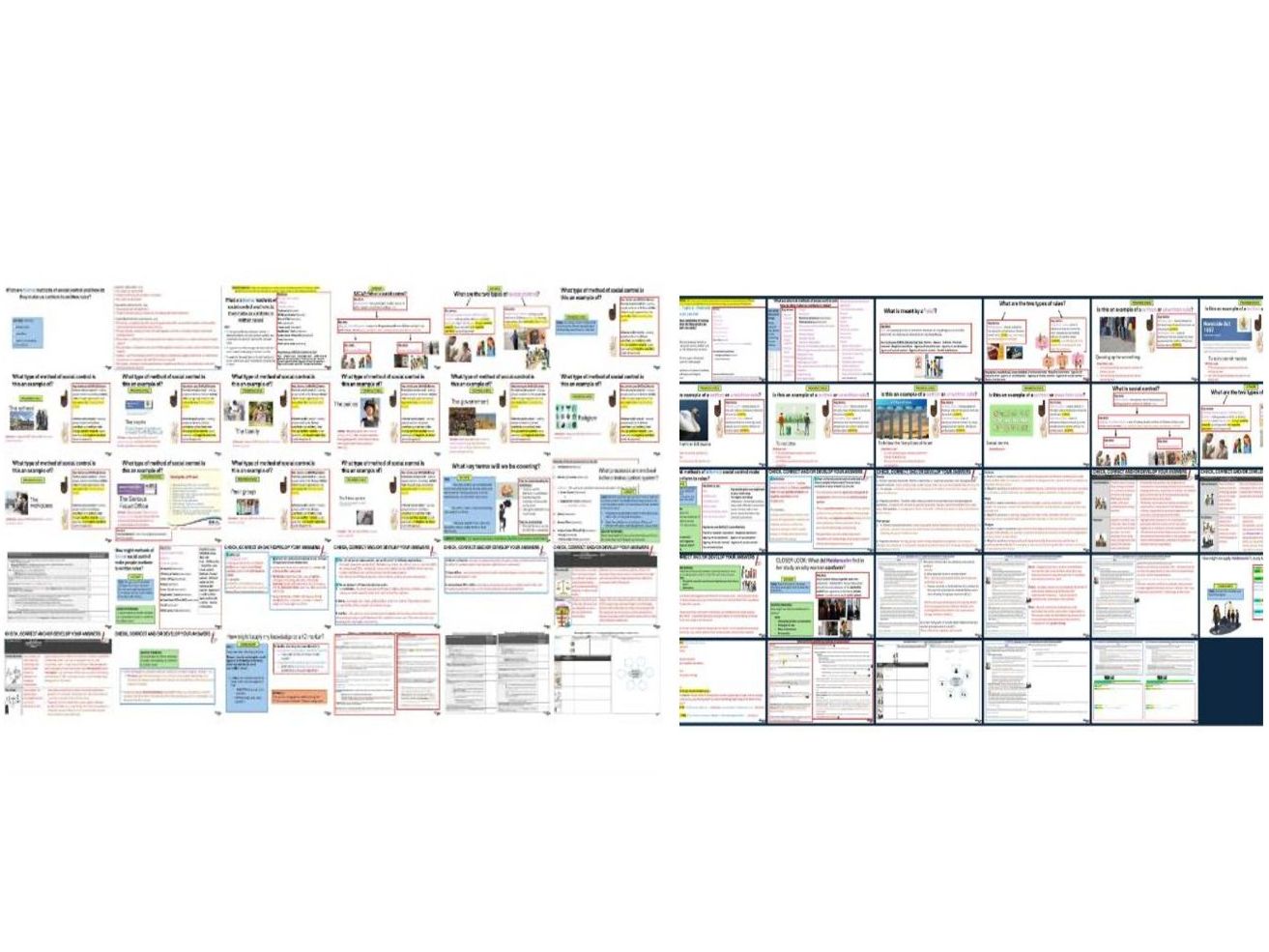 BUNDLE – AQA GCSE Sociology Topic 4 – Methods of Social Control