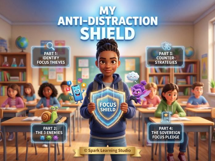 My Anti-Distraction Shield: The Accountability Partner Agreement (With Teacher's Answer Key)