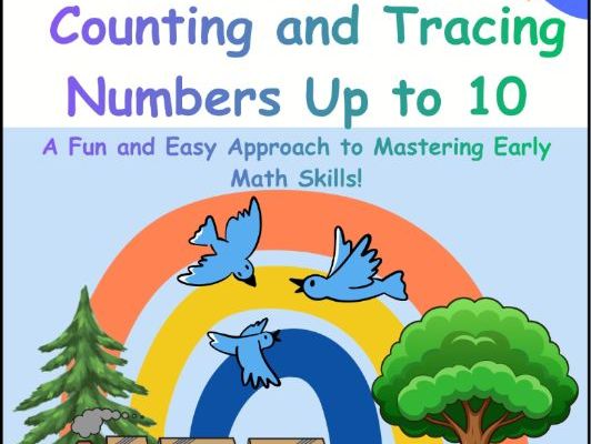 Counting and Tracing Numbers Up to 10" Primary Mathematics Book 2
