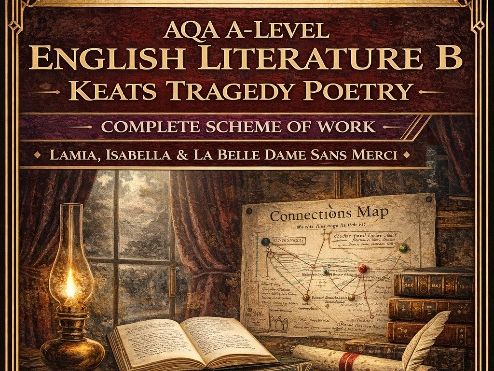 AQA A-Level English Literature B: John Keats Tragedy Poetry Scheme of Work