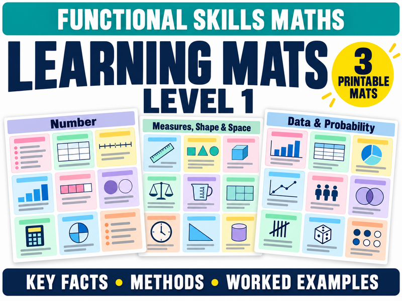 Explaining My Answer In Matjhs Functional Skills Maths Level 1 - Full Teaching Resource Bundle ...