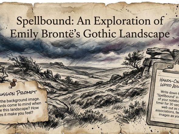 Spellbound by Emily Brontë | Poem Analysis Deck | Years 7-8 | Discussion-Based