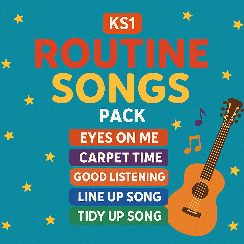KS1 Classroom Routine Songs Pack | Behaviour & Transitions Music ...