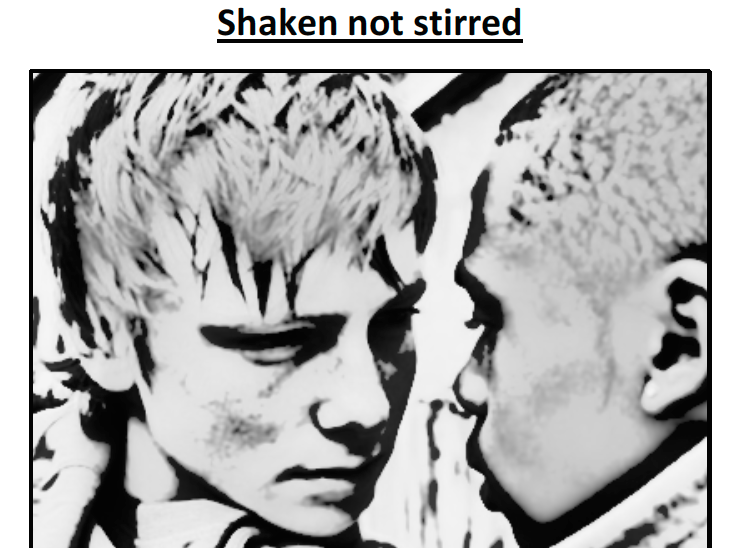 Anti bullying SCRIPT & WORKSHOP 'Shaken not stirred'