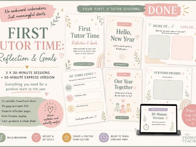 First Tutor Time Reflection and Goals