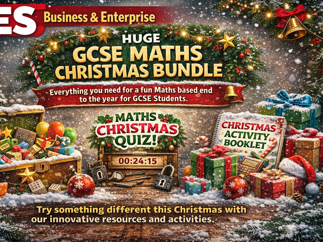 Christmas maths GCSE