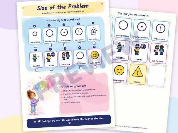 Size of the Problem: Visual Scale for Worries