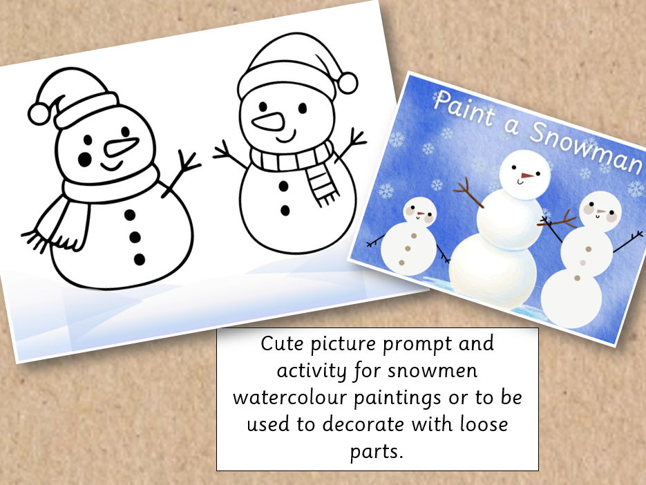 Paint a Snowman