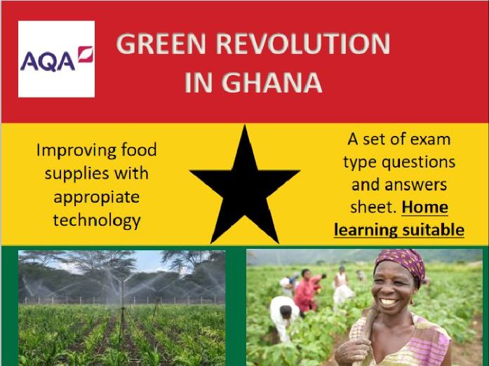 Ghana, Green Revolution in an LIC/ NEE Teaching Resources