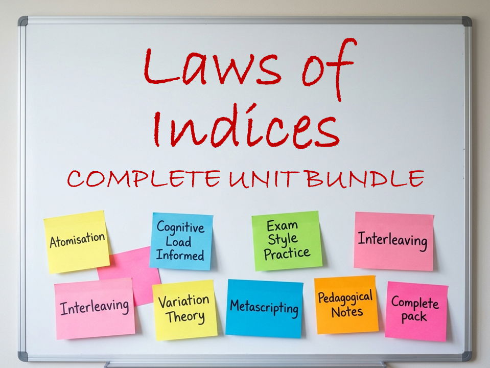 Laws of Indices