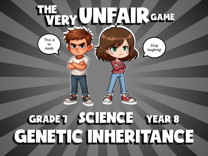 Genetic Inheritance VERY UNFAIR GAME | No-Prep Year 8 Science Review Activity