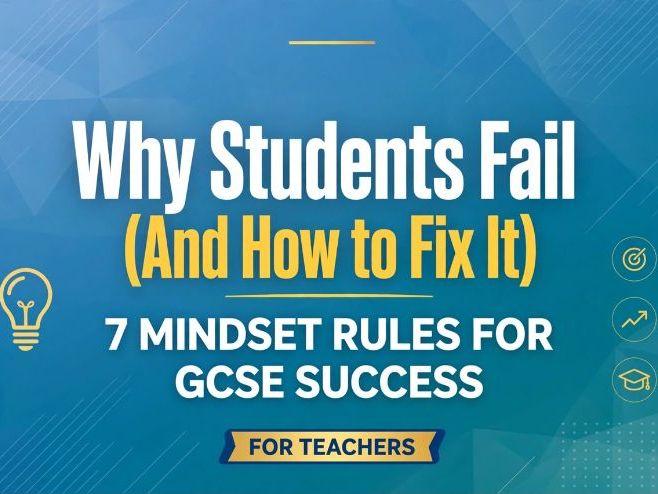 Why Studient Fail - 7 Mindest Rules For GCSE Success