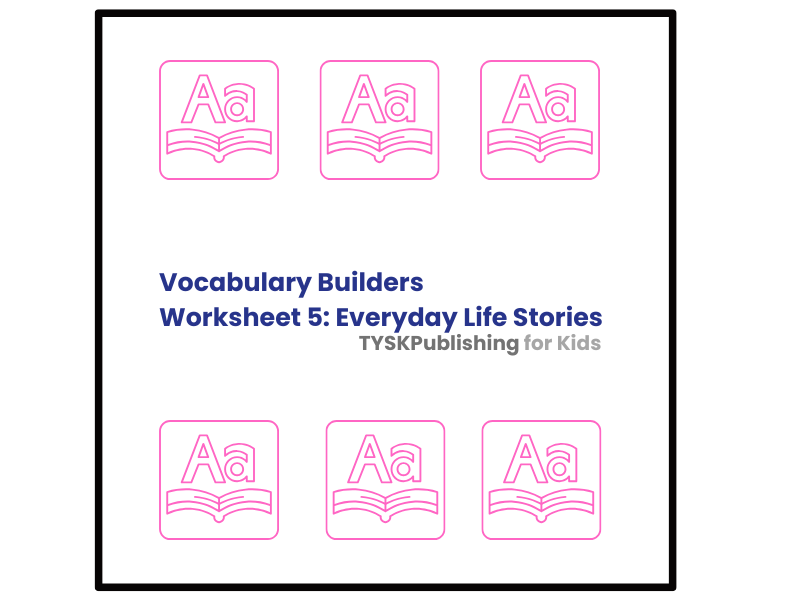 Vocabulary Builders Worksheet 5: Exploring Themed Words