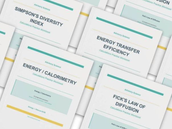 Edexcel GCSE Physics Calculation Practice Books Bundle | 20 Workbooks with Answers