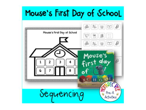 Mouse's First Day of School Activity