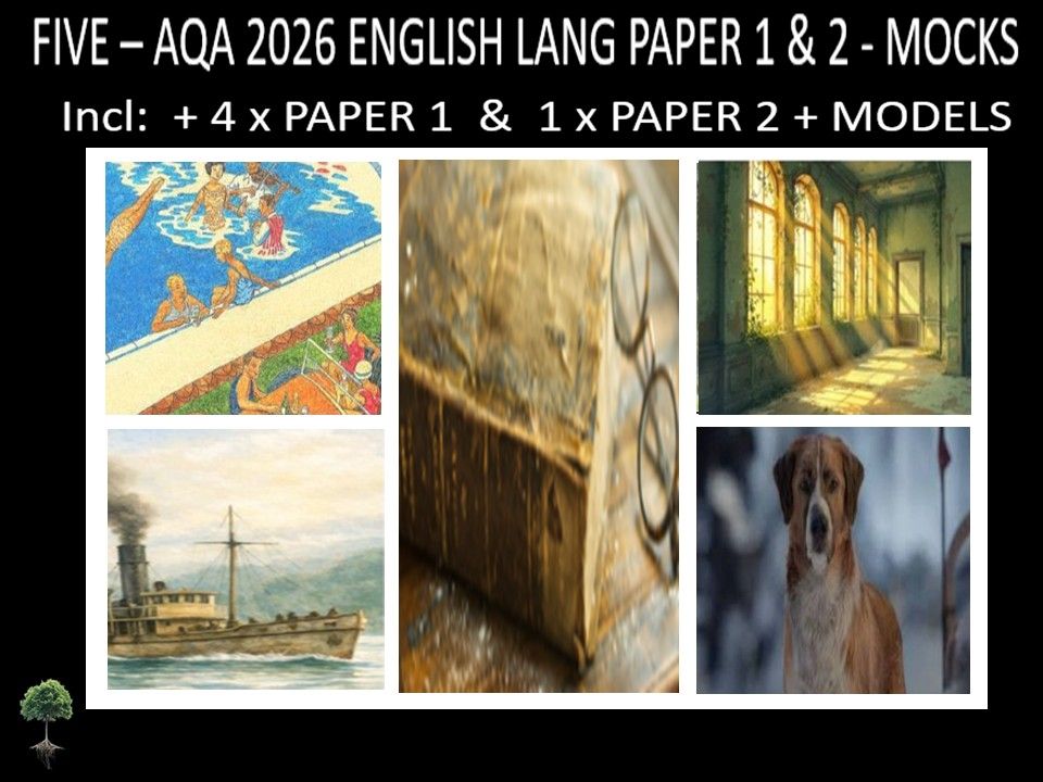 FIVE - AQA PAPER 1 & 2 | 2026 FULL MOCKS | MODELS