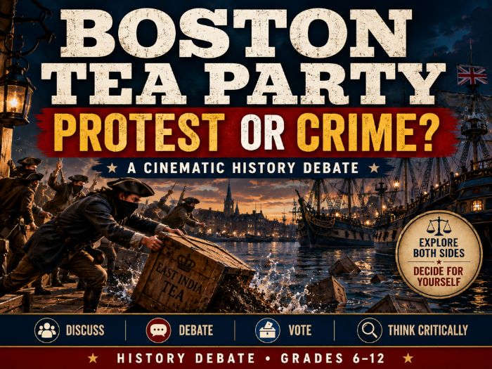 Boston Tea Party: Protest or Crime?