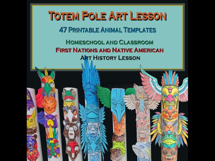 Native American & First Nations Art Lesson, Totem Poles & Indigenous Culture