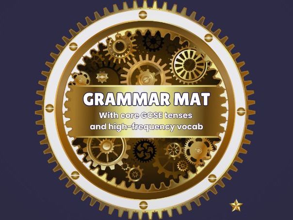 French tenses – KS3-GCSE grammar mat