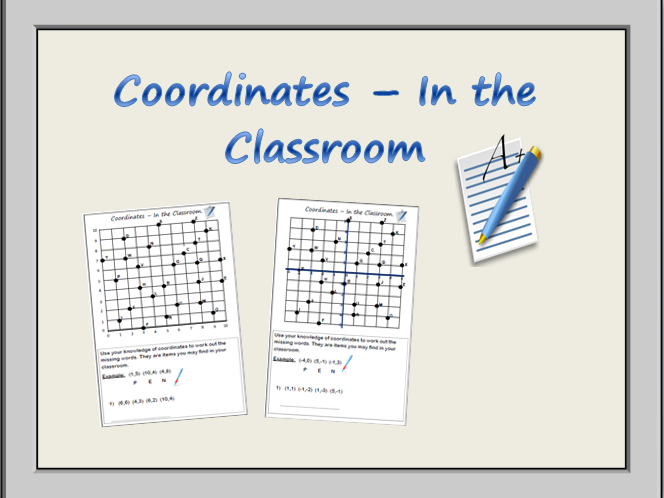 Coordinates In The Classroom