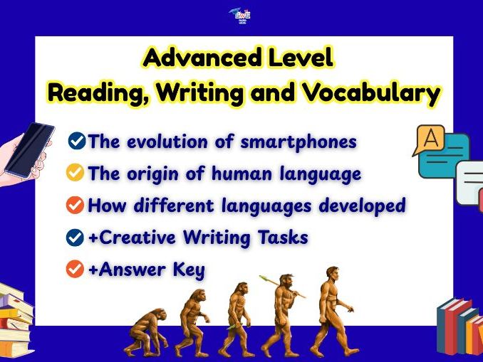 Advanced Reading, Writing, and Vocabulary Activities | Year 5-7 | Worksheets | KS2, KS3