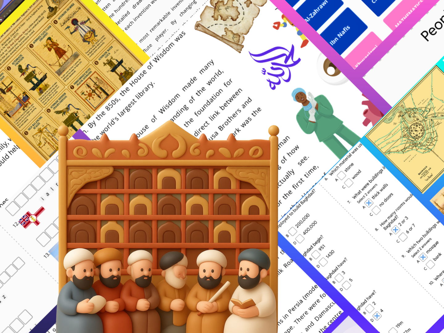 KS2 non-European Society - The Golden Age of Baghdad Unit Pack
