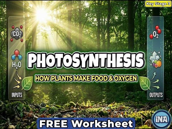 Photosynthesis - FREE KS3 Biology Worksheet