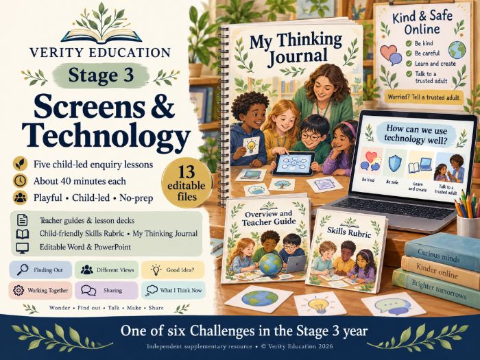 Global Perspectives Stage 3: Our Digital World (Screens & Tech)