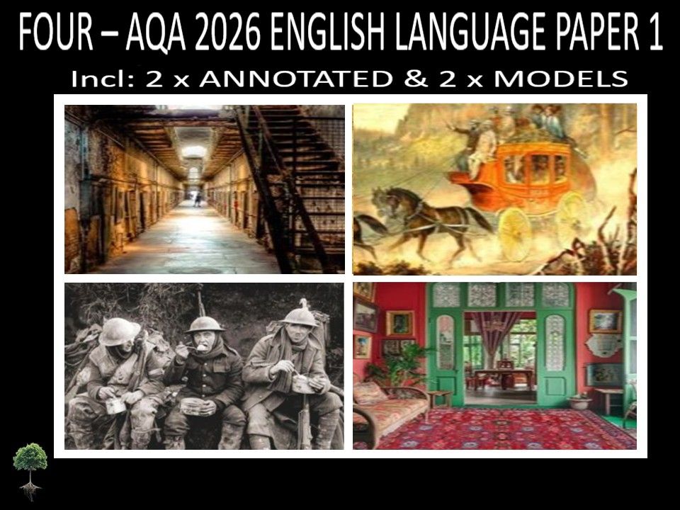 FOUR - AQA PAPER 1 | 2026 FULL MOCKS | ANNOTATED | MODELS