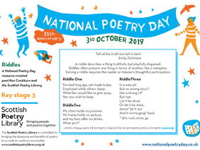 National Poetry Day 2019 Resource from the Scottish Poetry Library