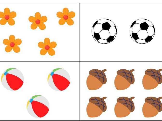 Subitising Number Cards