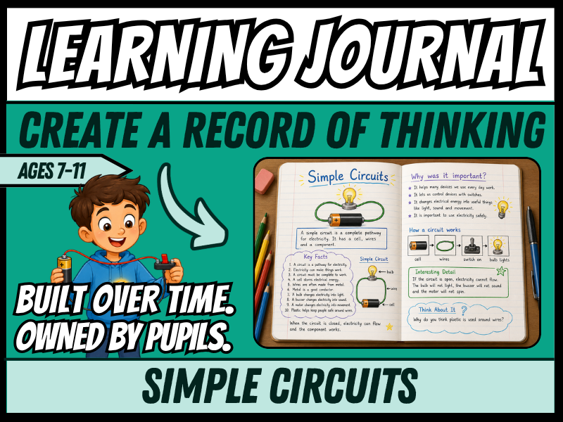 Simple Circuits | Learning Journal | Year 3 and 4
