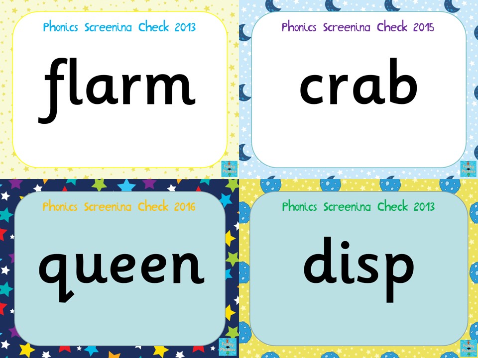 Phonics Screening Word Generators