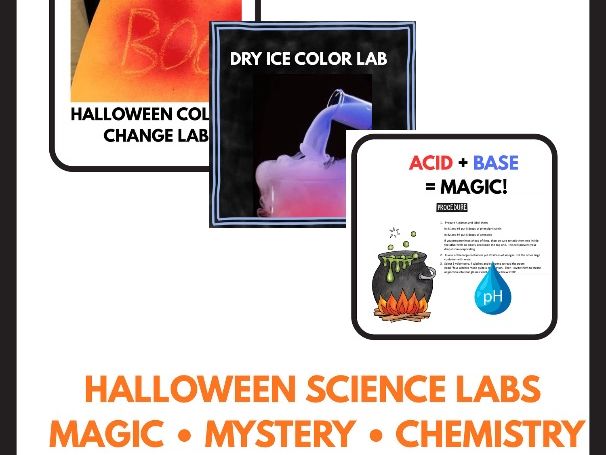 Halloween Chemistry Demonstrations | GCSE Chemistry, Acids & Alkalis, Chemical Reactions