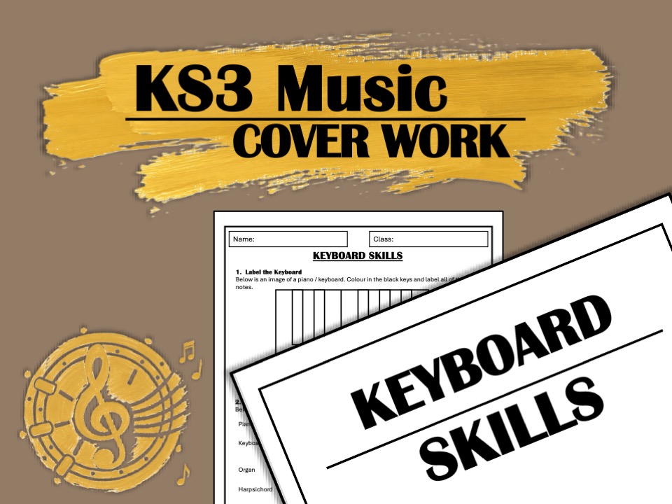 Music Cover Work: Keyboard Skills