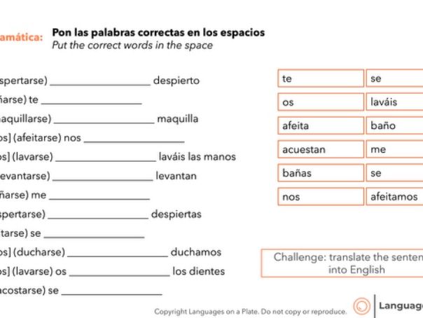 ¿Cuándo te despiertas? Mi rutina diaria - Daily Routine Spanish