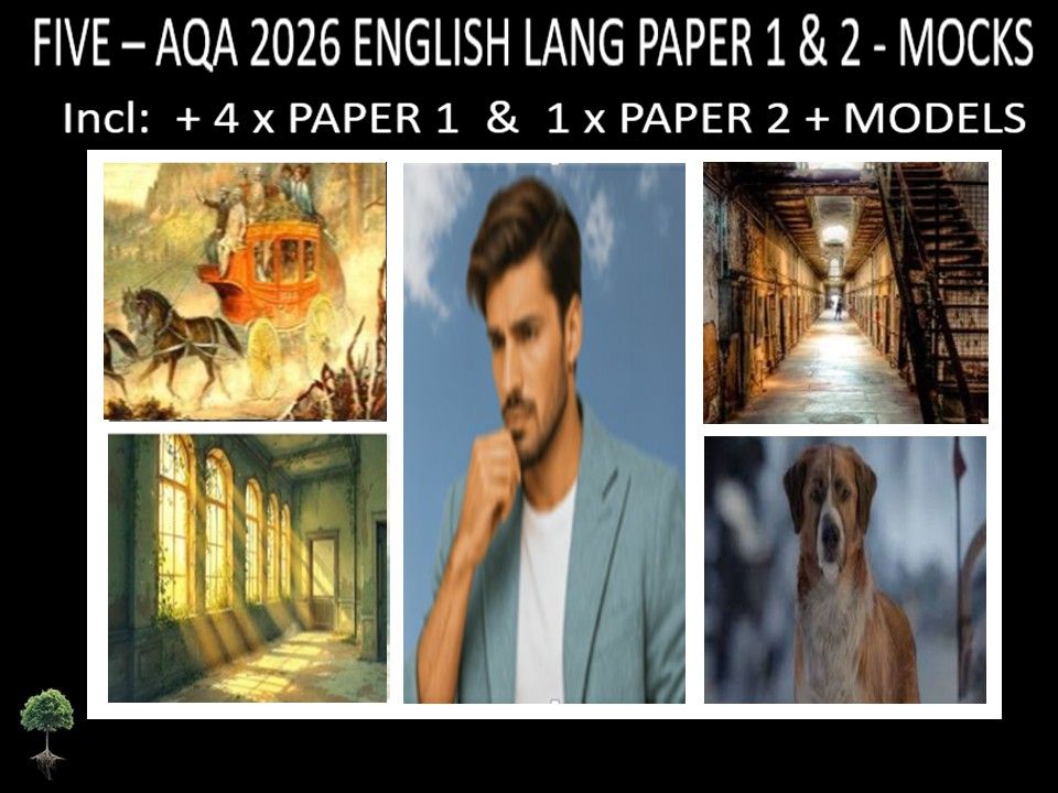 FIVE - AQA PAPER 1 & 2 | 2026 FULL MOCKS | MODELS