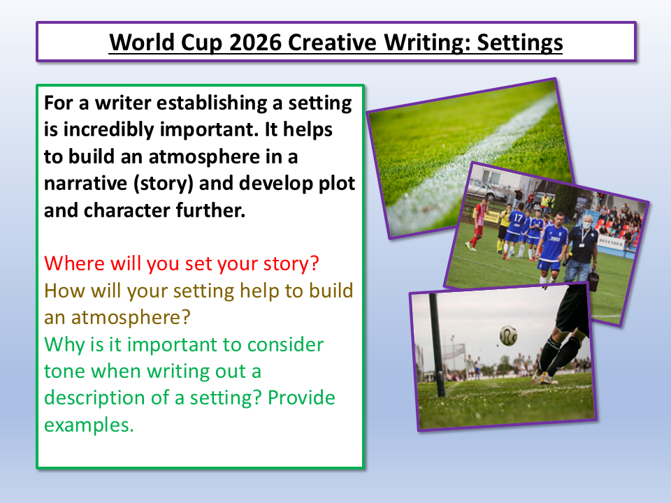 World Cup 2026 English Settings