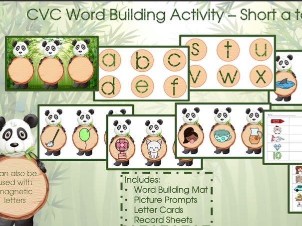 CVC Word Family Activity