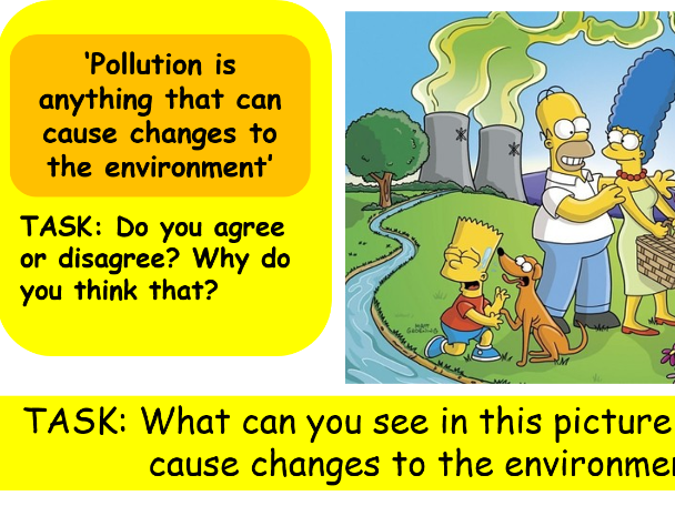 POLLUTION NEW CURRICULUM FOR WALES - WHAT IS POLLUTION?