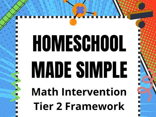 Tier 2 Math Intervention Framework | Grades 9th-12th