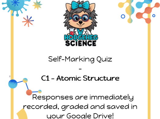 Free Sample Quiz: Atomic Structure (Self-Marking)