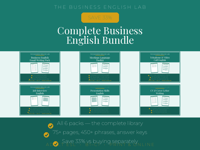 Complete Business English Bundle
