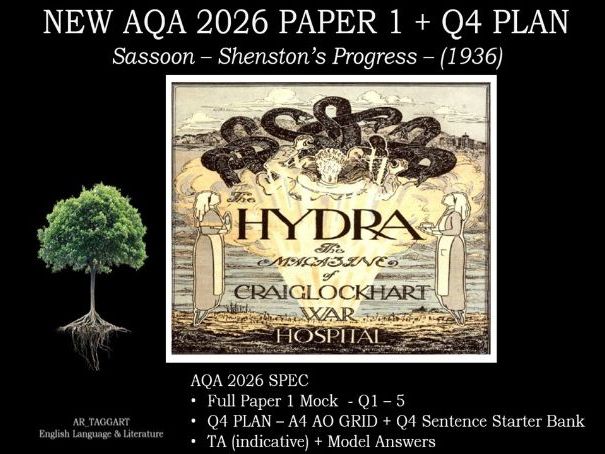 SASSOON - PAPER 1 | 2026 FULL MOCK | Q4 PLAN