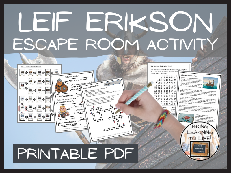 Leif Erikson Escape Room Activity