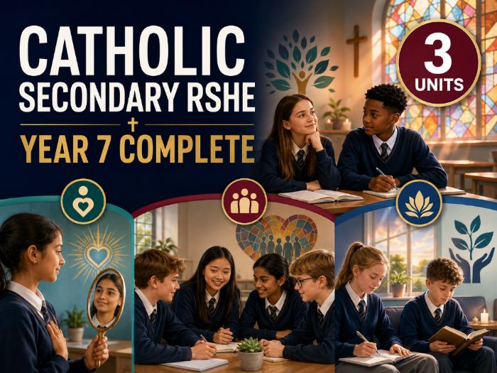 Catholic RSHE: Year 7 Complete | 3 Units, 18 Lessons