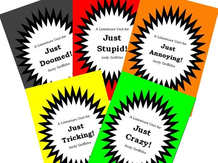 Andy Griffiths Just! Bundle - Annoying Crazy Tricking Stupid Doomed