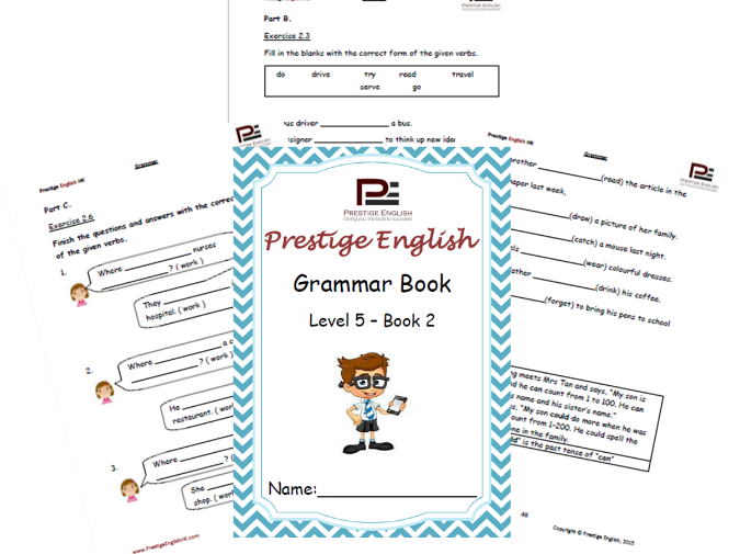 English Grammar Book – Level 5 – Book 2